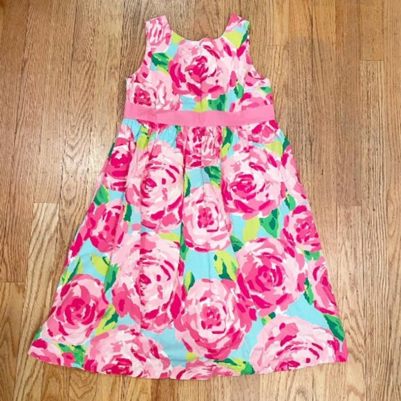Lilly Pulitzer 8 Hotty Pink First Impression Dress
